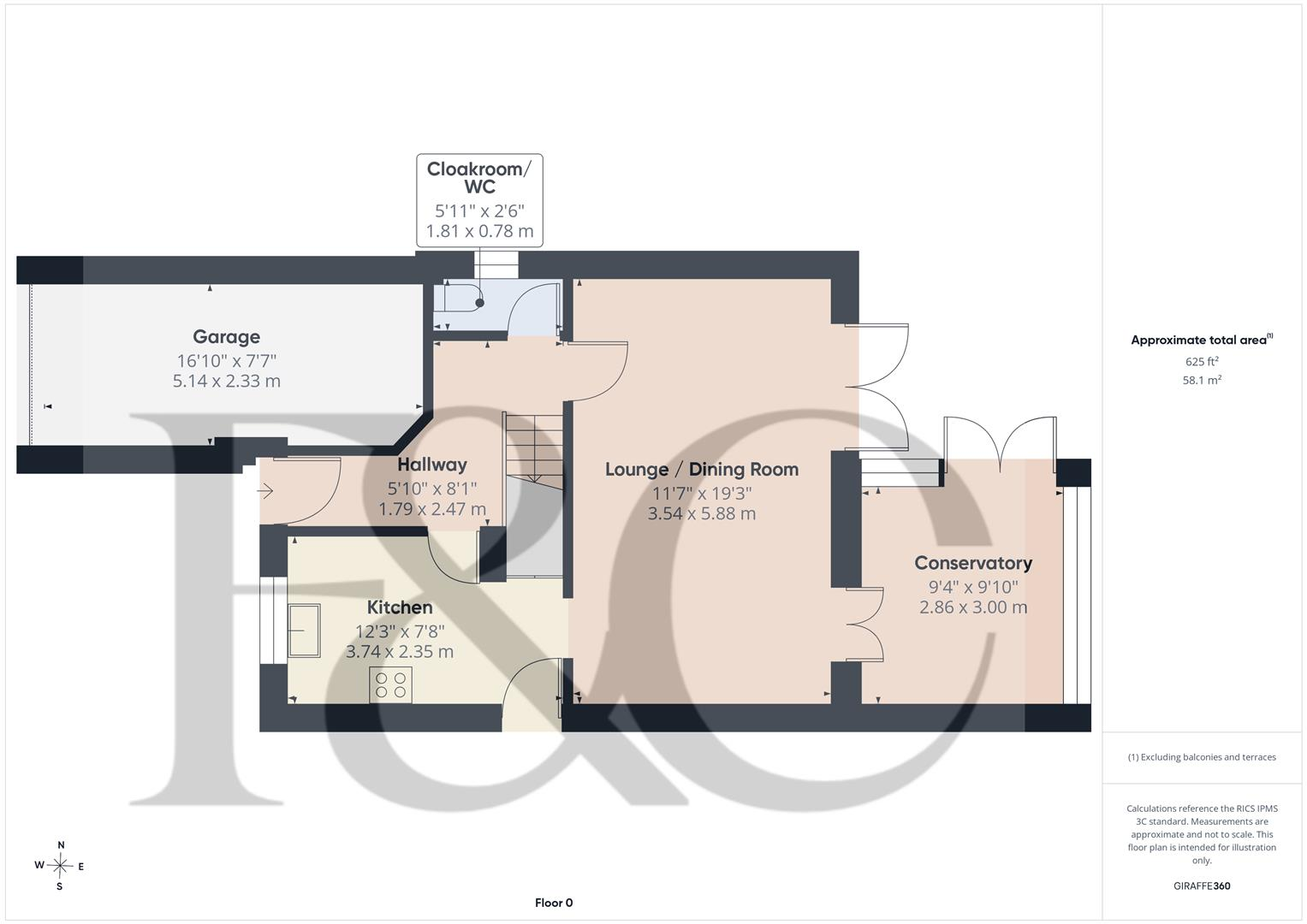 Old Mansfield Road, Derwent Heights, Derby floorplan