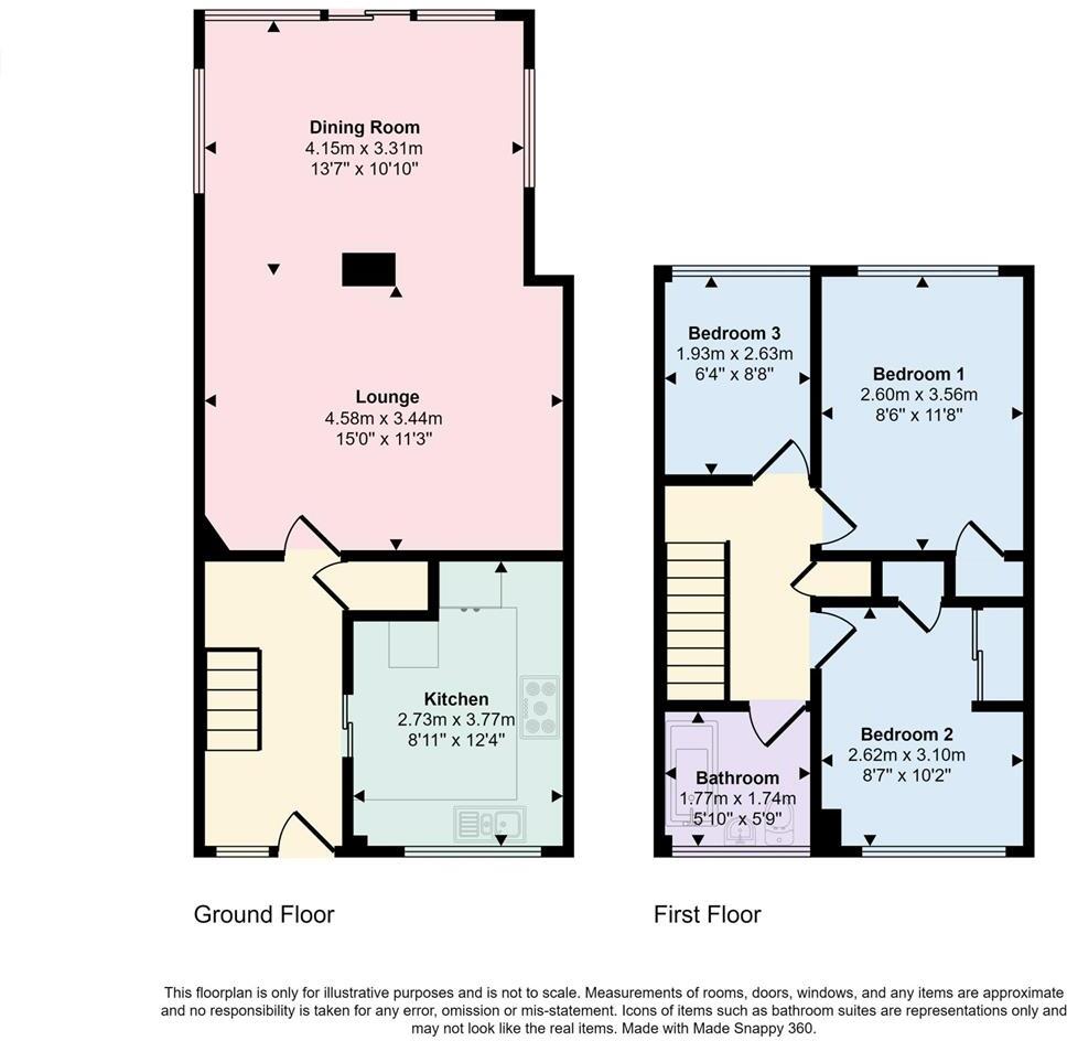 Magdalen Lane, Bridport floorplan