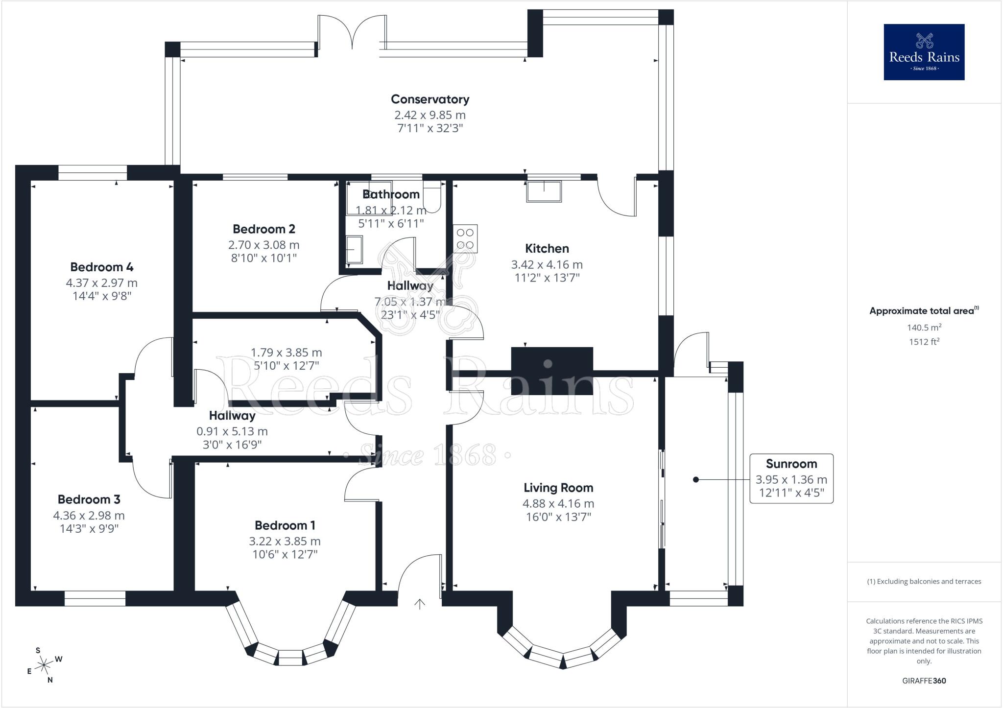 Brook Avenue, Towyn, Conwy, LL22 floorplan