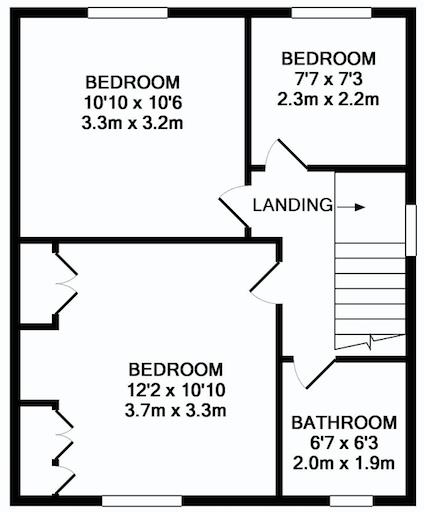 Thomas Road, Kettering floorplan