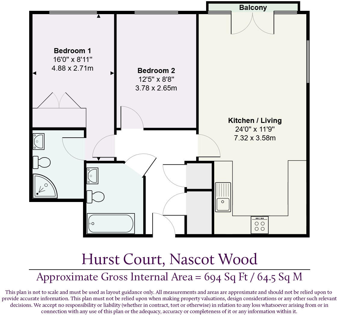 Elliot Road, Nascot Wood floorplan
