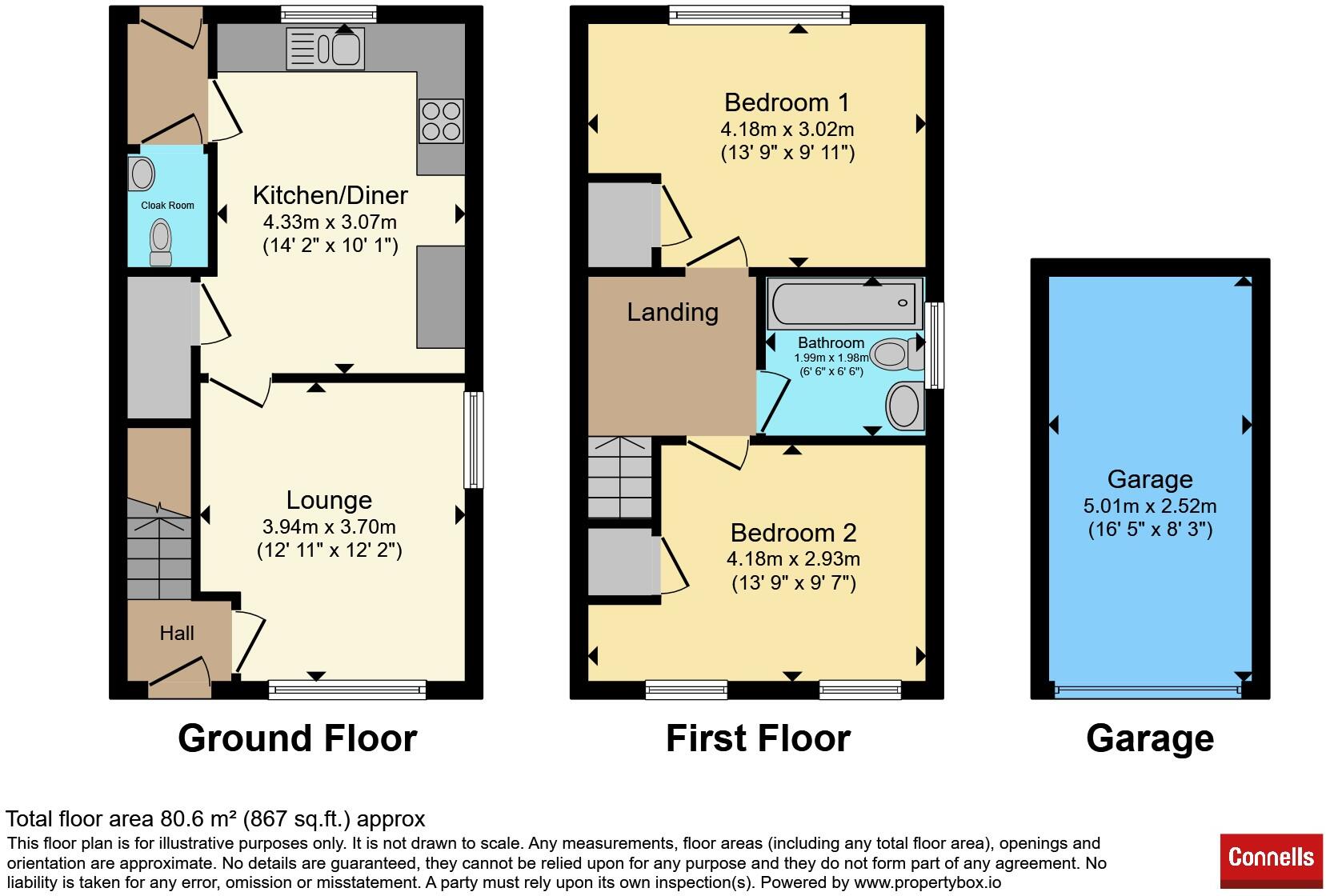 Coltsfoot Close, RUGBY floorplan