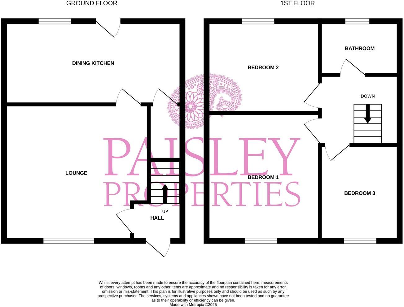 St. Johns Avenue, Newsome, Huddersfield, HD4 6JP floorplan
