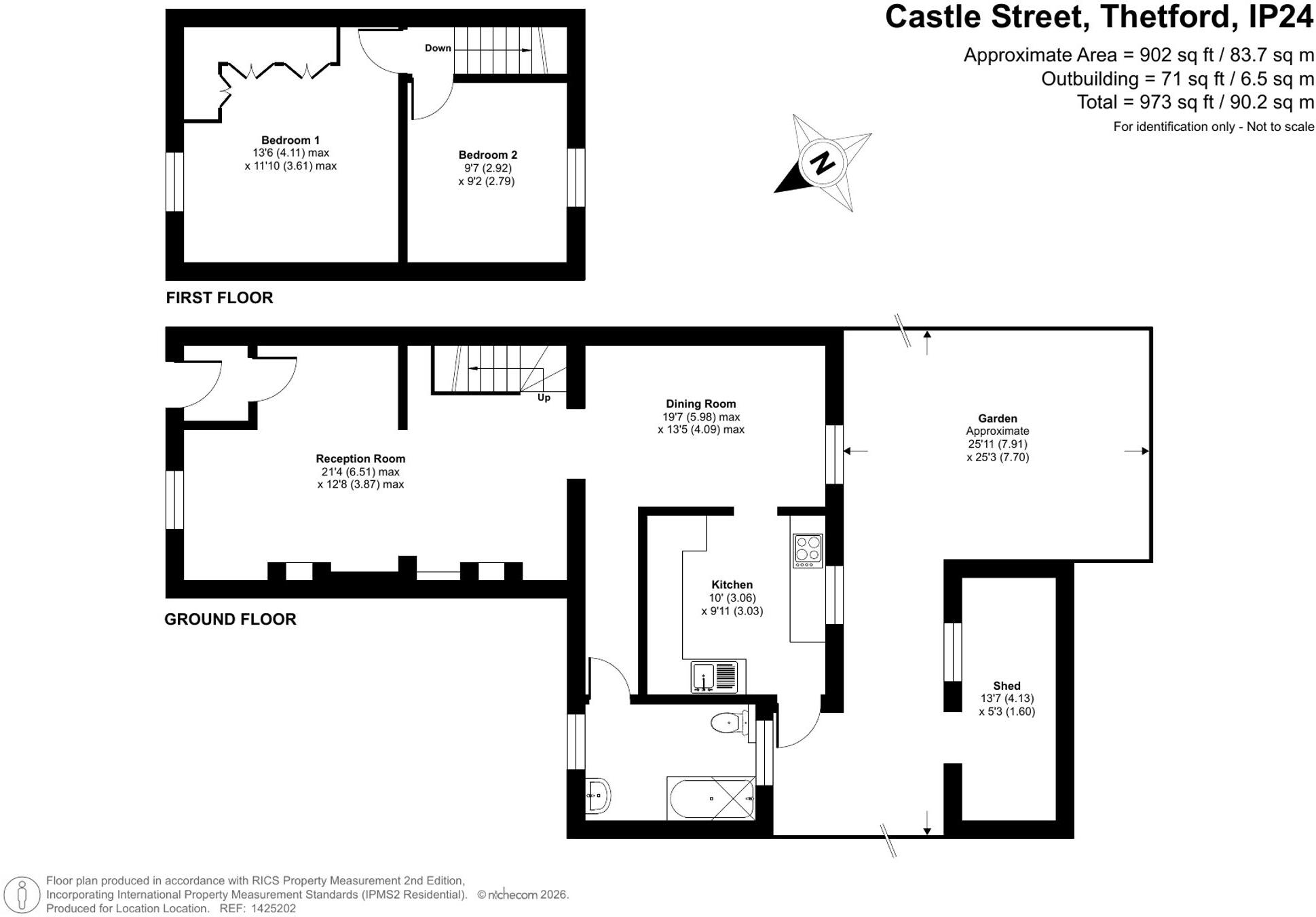 Castle Street, Thetford, IP24 floorplan