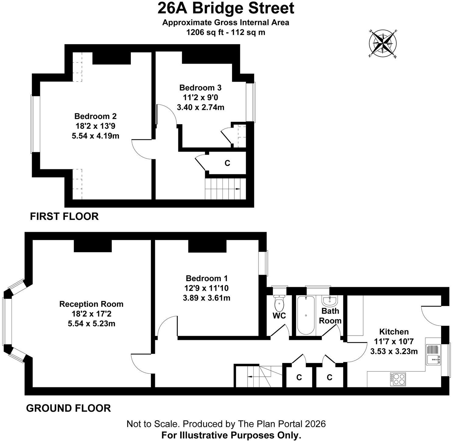 Bridge Street, Pinner HA5 floorplan