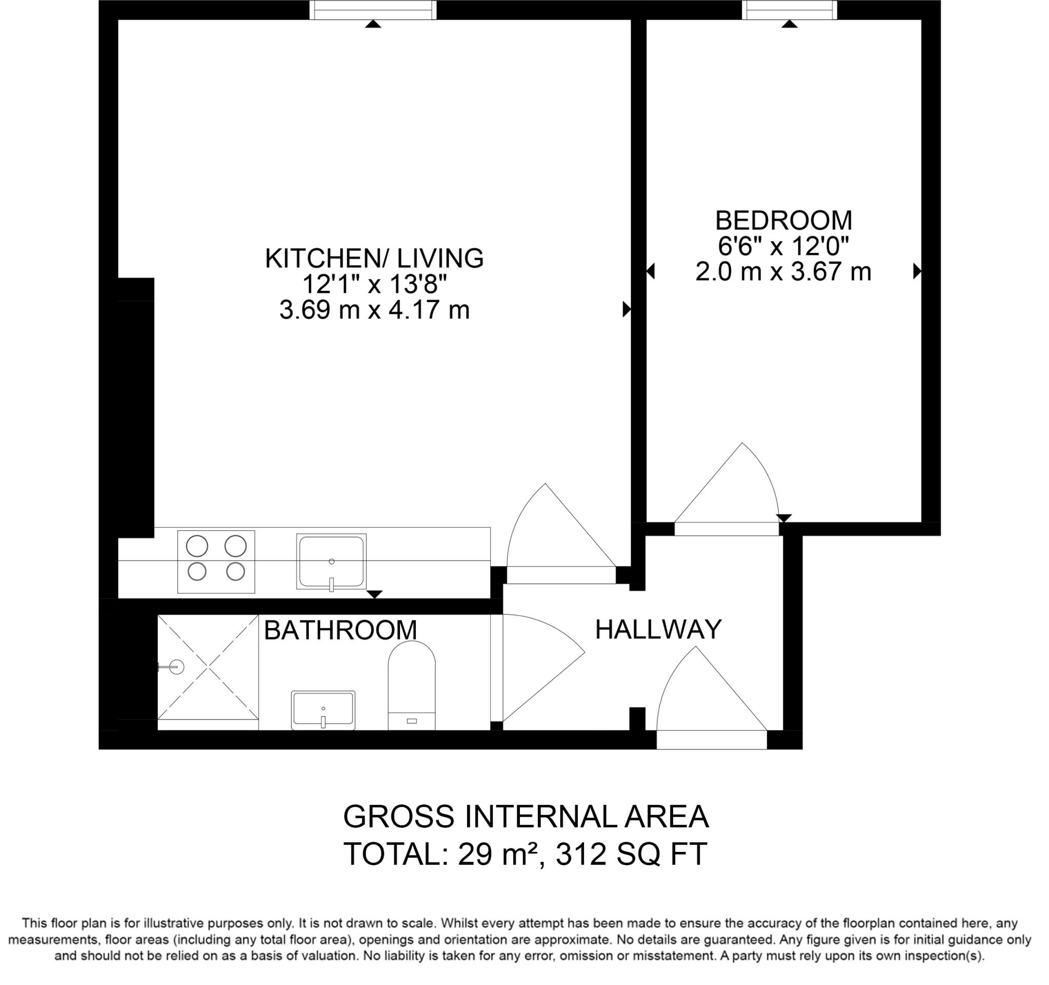 Eardley Crescent, Earls Court, London, SW5 floorplan