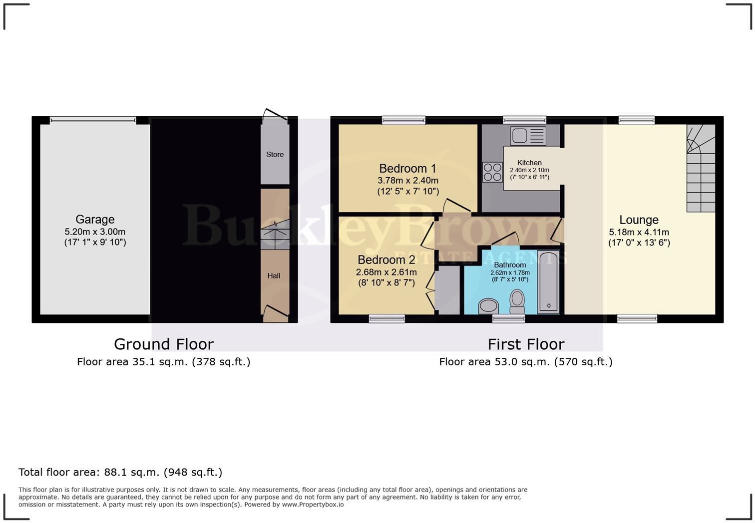Lawson Road, Bolsover, Chesterfield floorplan