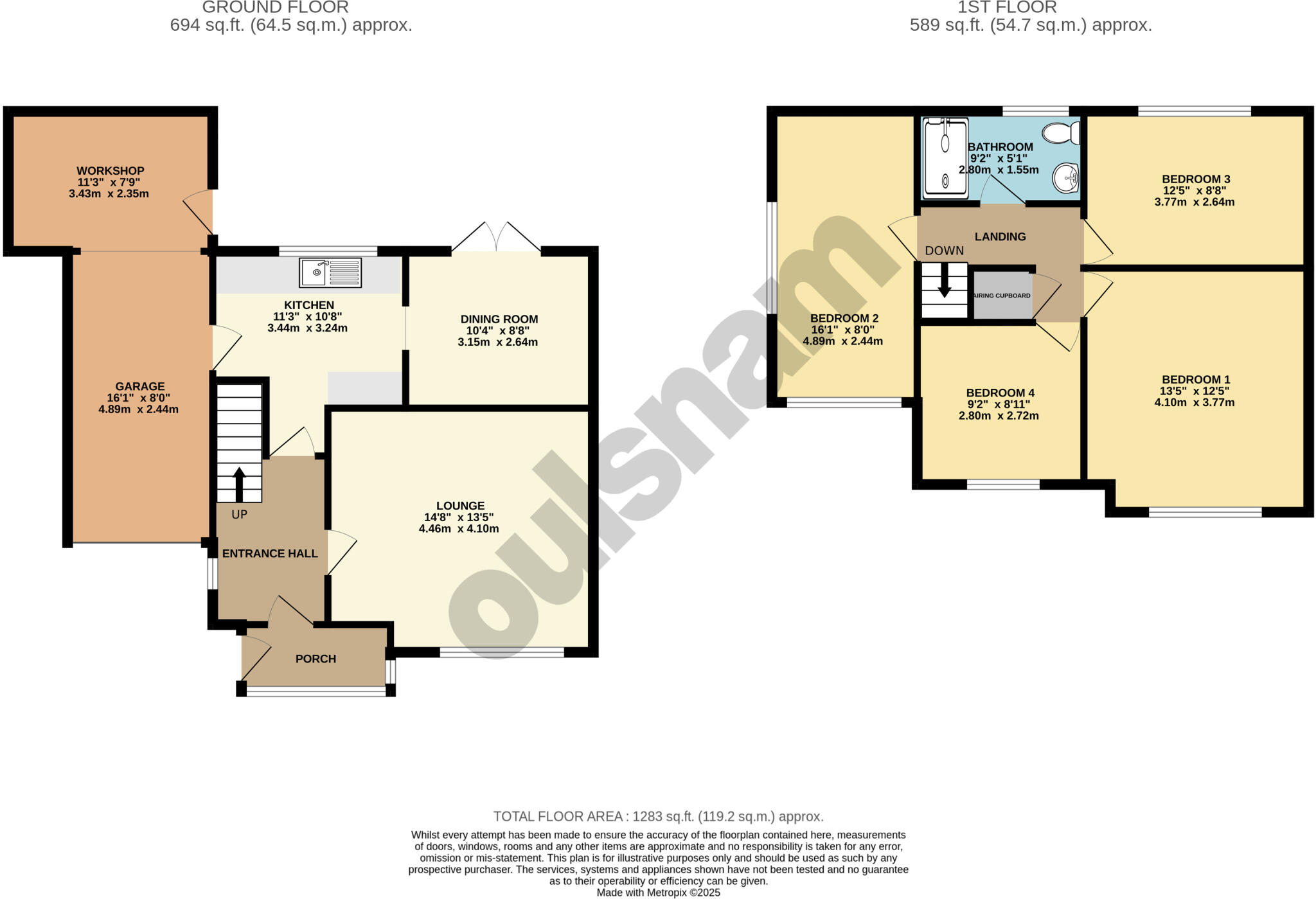Merritts Hill, Bournville Village Trust, Northfield, Birmingham, B31 floorplan
