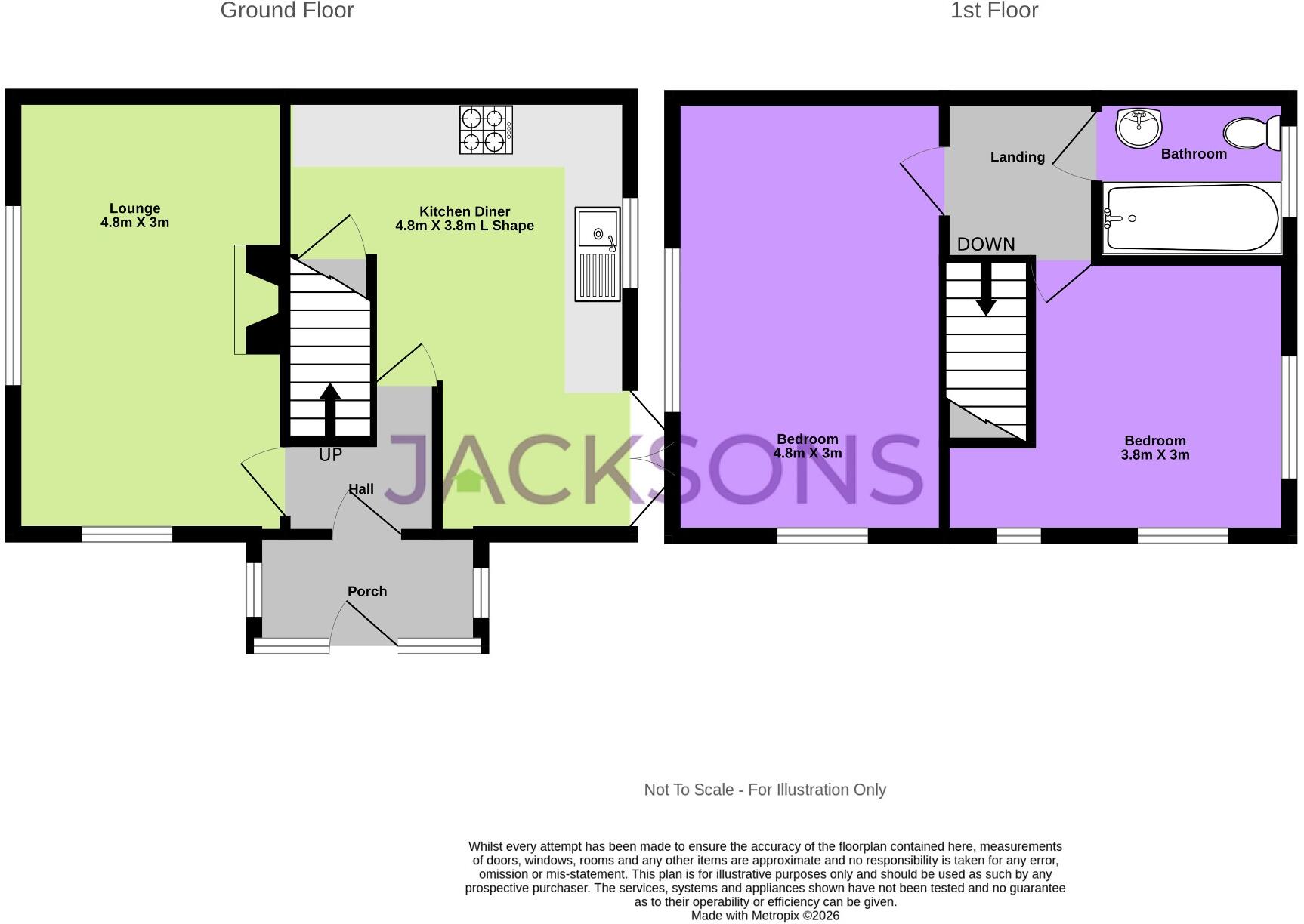 Beechings Way, Twydall, floorplan