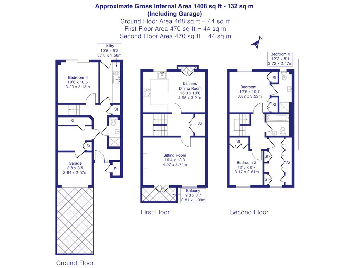 Lucerne Avenue, Bicester, OX26 floorplan