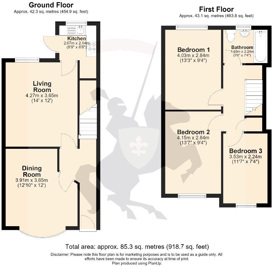 Haunch Lane, Birmingham floorplan