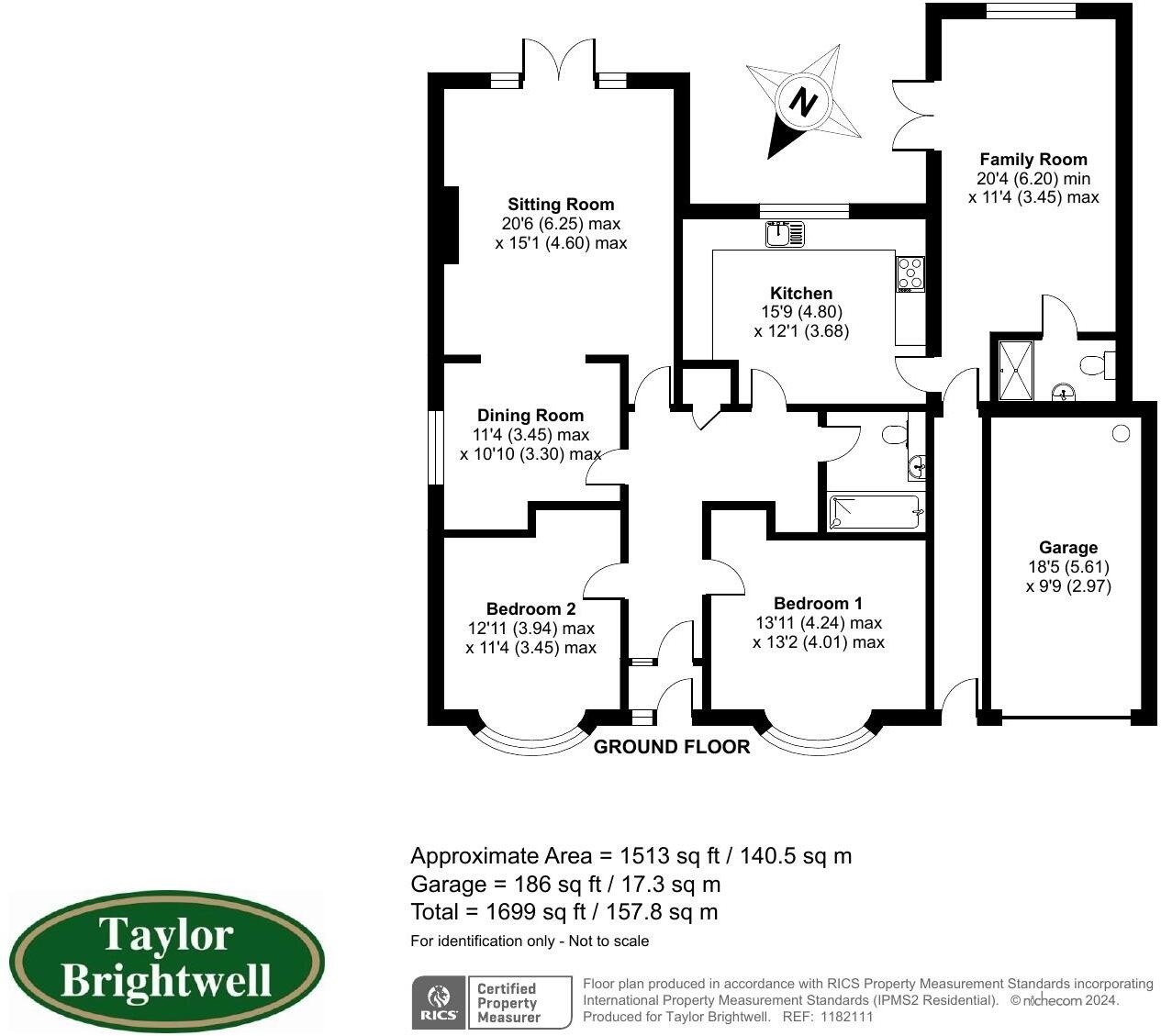 Mansion Lane, Harrold floorplan