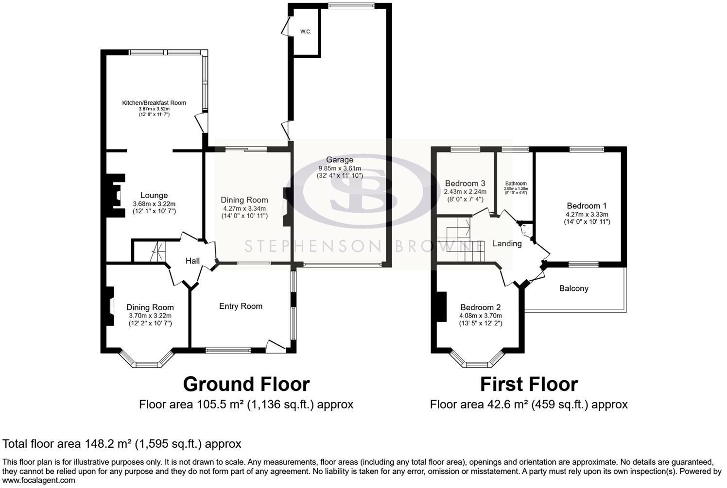 Waggs Road, Congleton floorplan