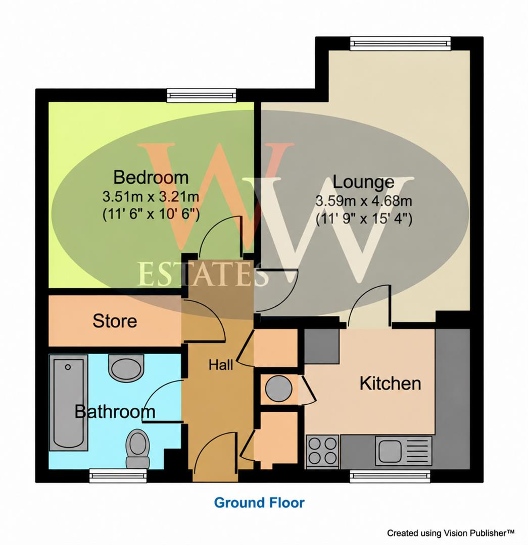Frizley Gardens, Bradford, BD9 4LZ floorplan