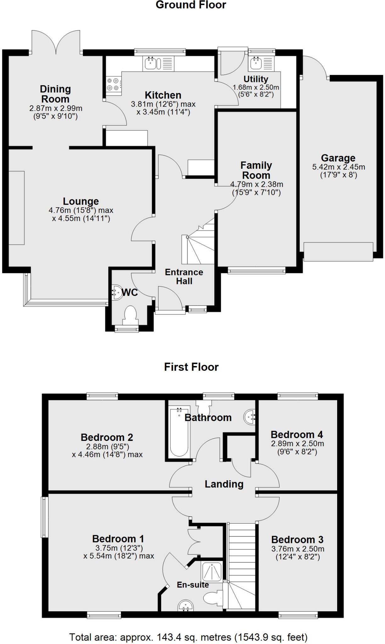 Oakleigh Drive, Lincoln floorplan