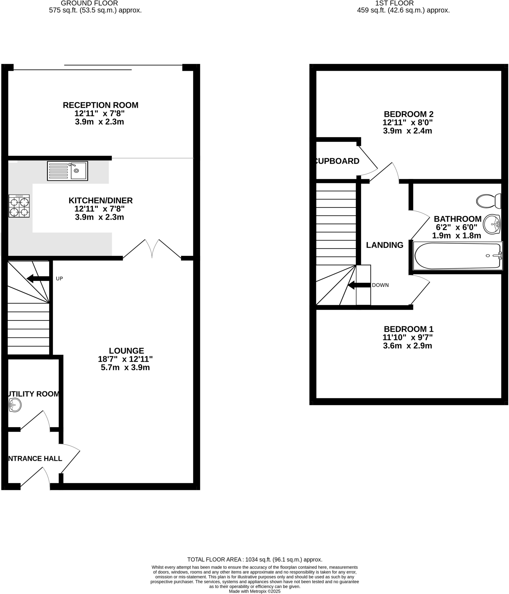 Bob Rainsforth Way, Gainsborough floorplan