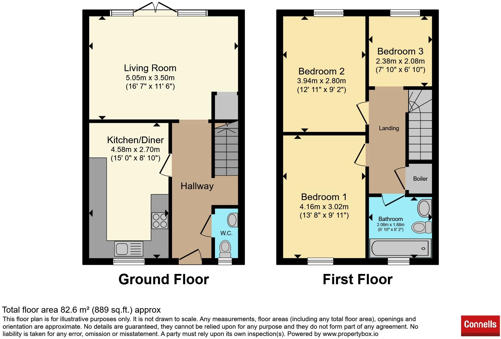 Miller Craddock Way, Ledbury floorplan