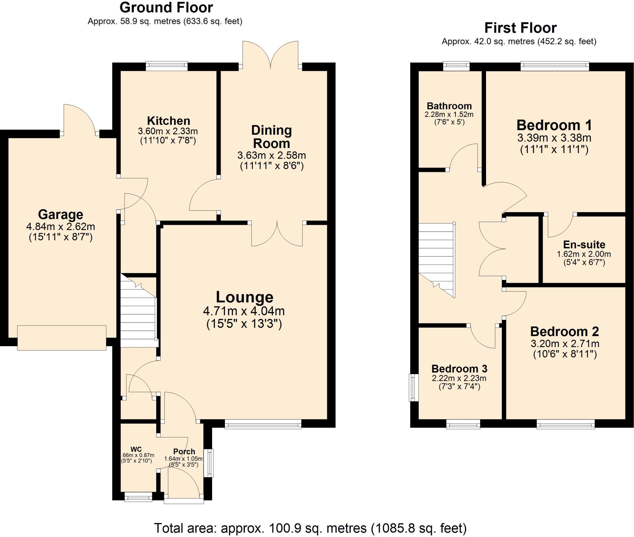 Foxglove Way, March floorplan