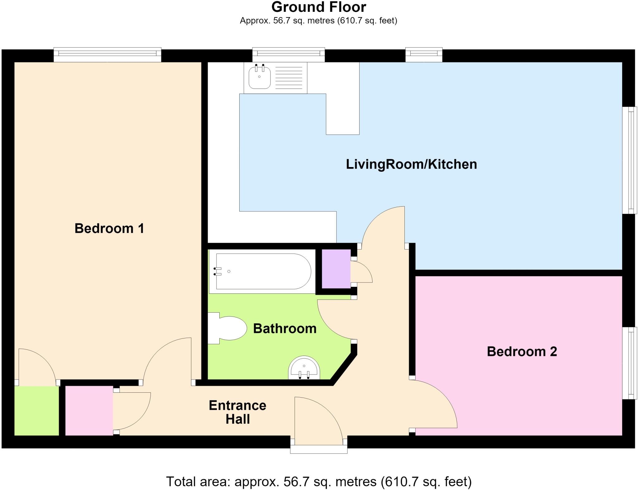 Castle Street, Wellingborough floorplan
