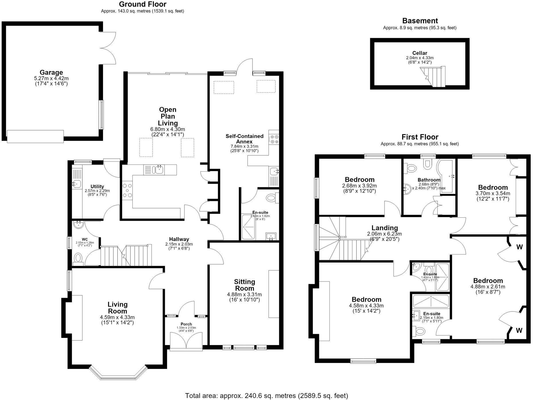 Brook Lane, Ormskirk, L39 floorplan