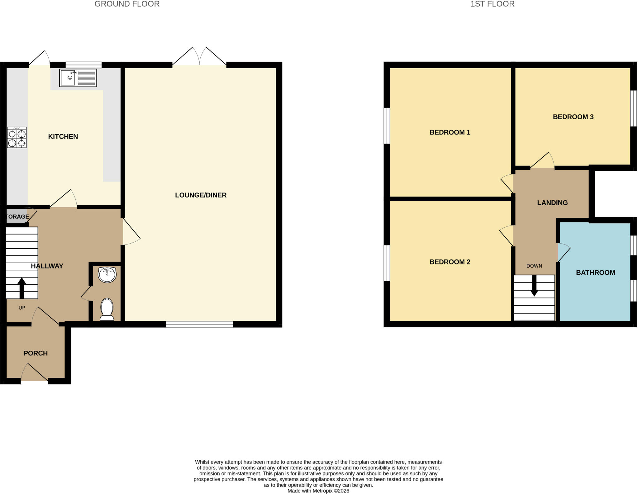 Sycamore Close, Witham, CM8 floorplan