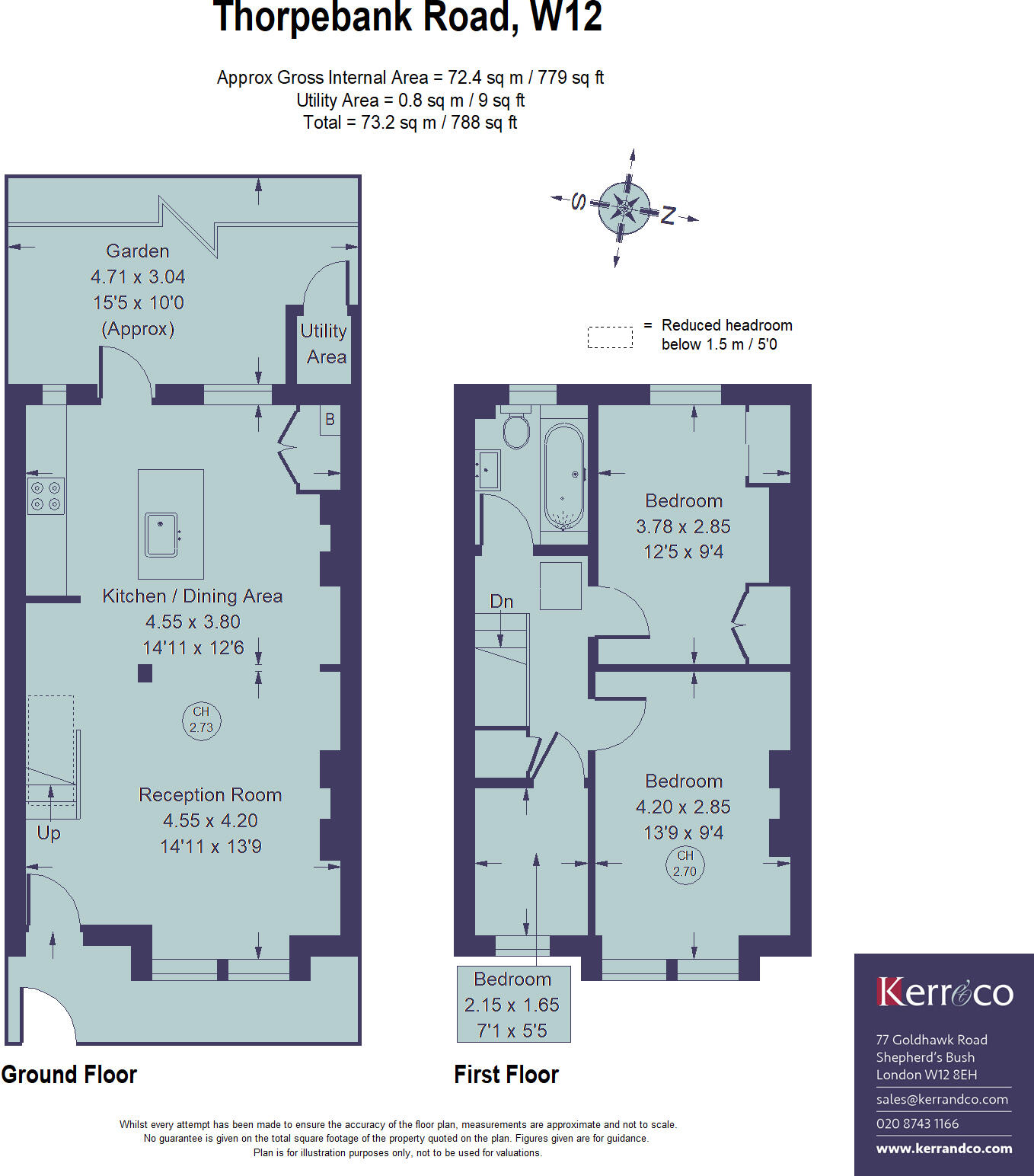 Thorpebank Road, London floorplan