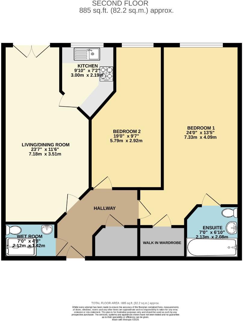 Cosgrove Hall Court, Albany Road, Chorlton floorplan