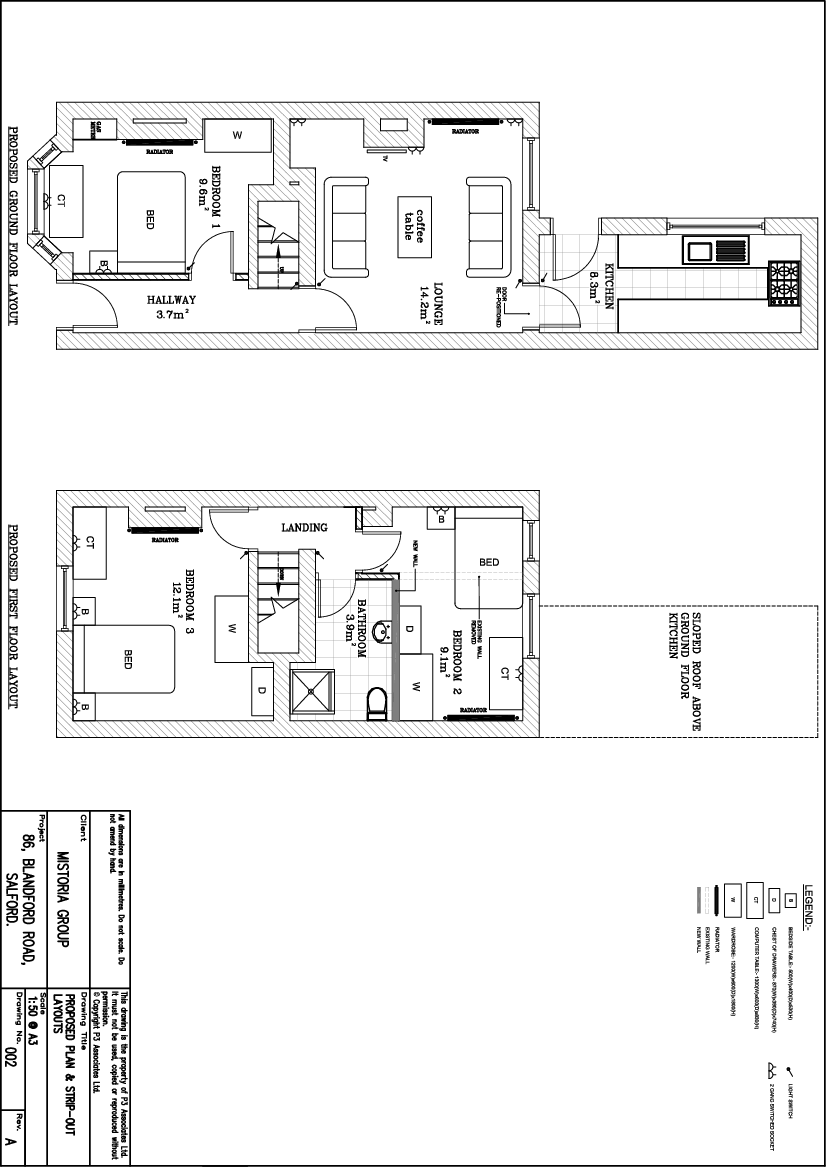 Blandford Road, Salford floorplan