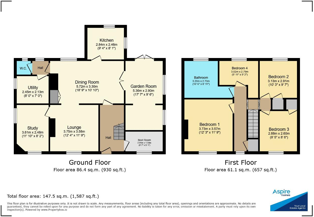 Cross Lane, Wisbech, Cambs, PE13 4TX floorplan