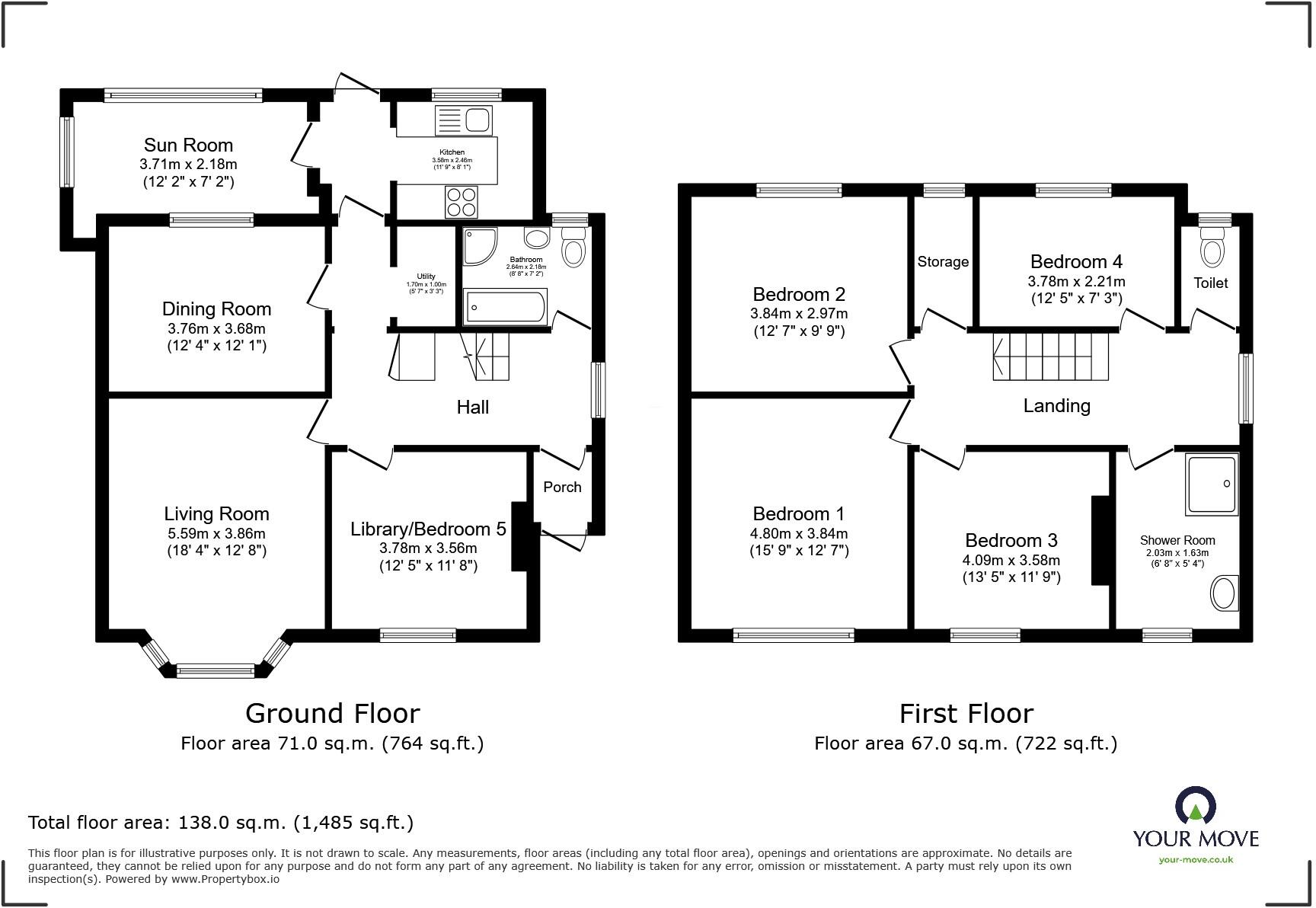 Fearon Road, Hastings, East Sussex, TN34 floorplan