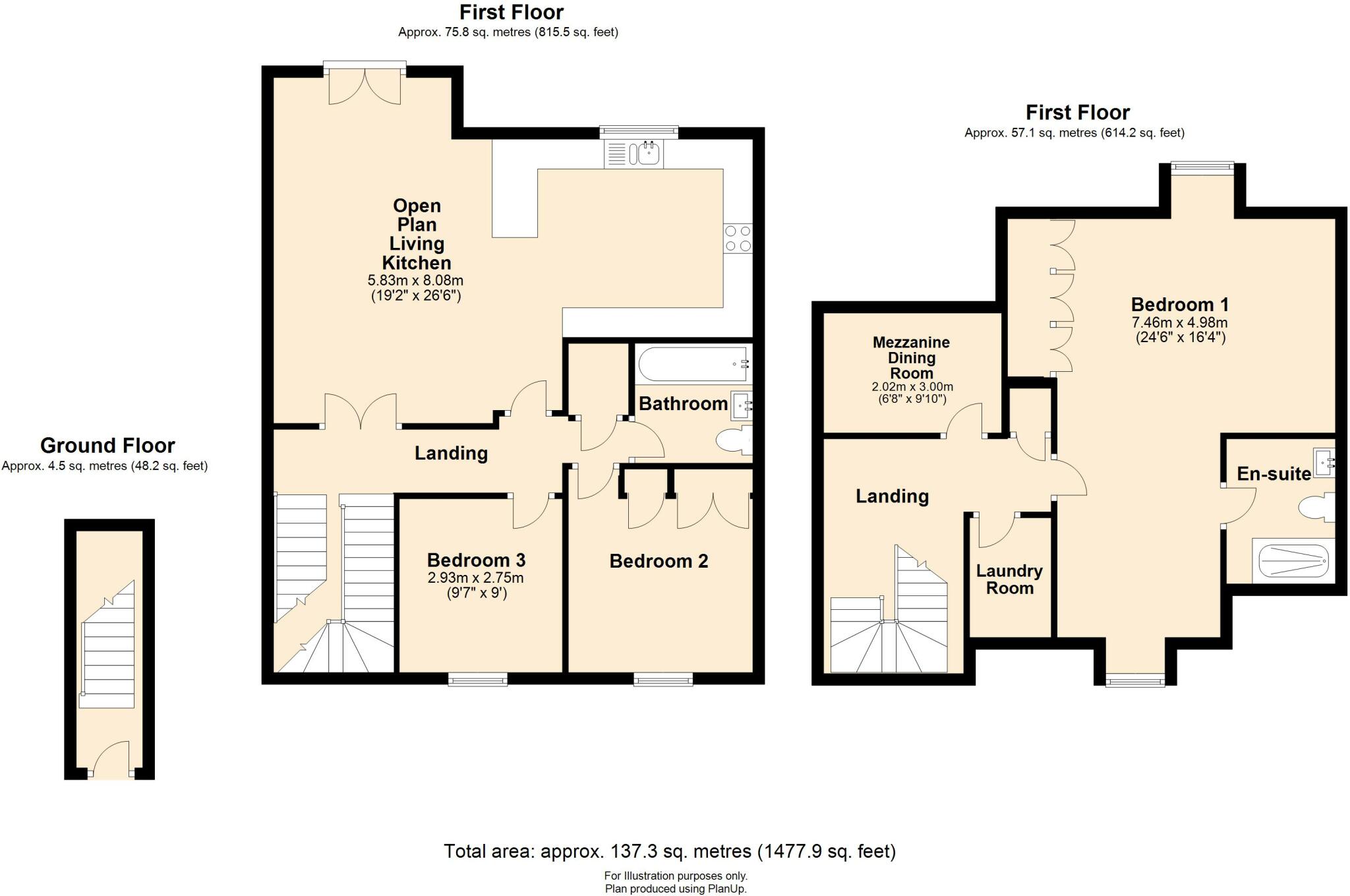 Ellisons Quay, Burton Waters floorplan