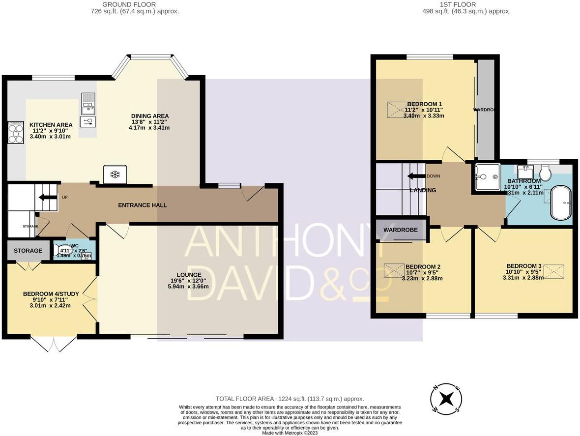 Gorsehill Road, Oakdale , Poole, BH15 floorplan