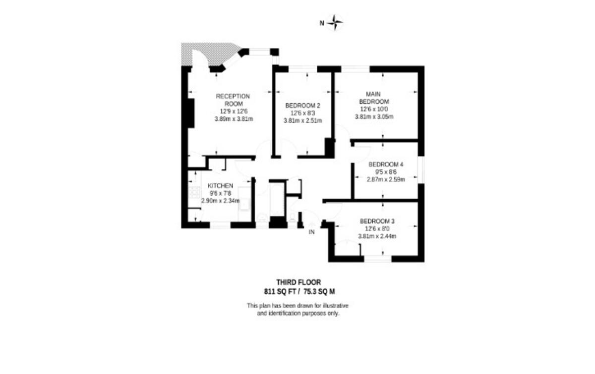 Stockwell Road, London SW9 floorplan