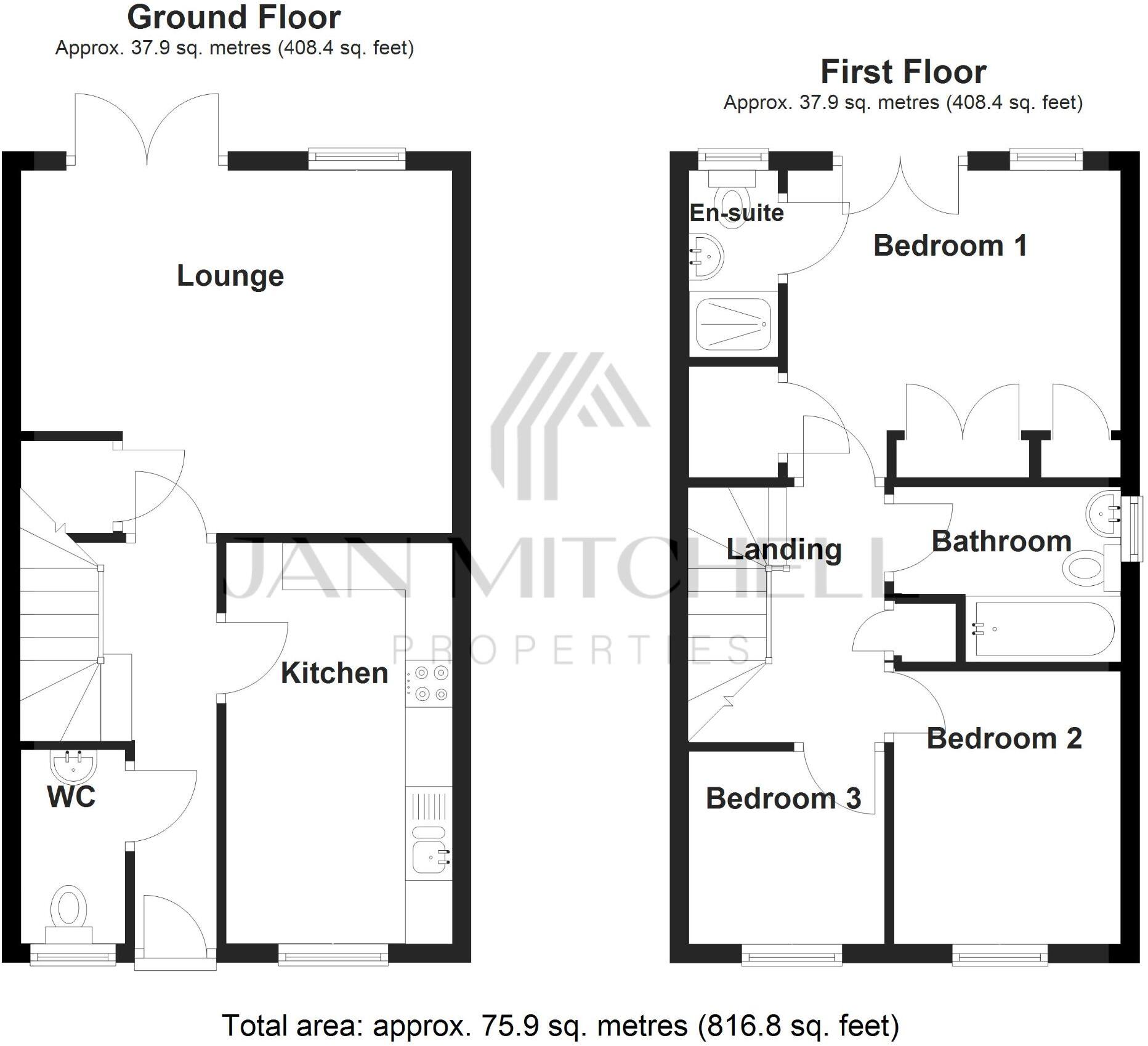 Betsey Place, Blaydon-on-Tyne floorplan