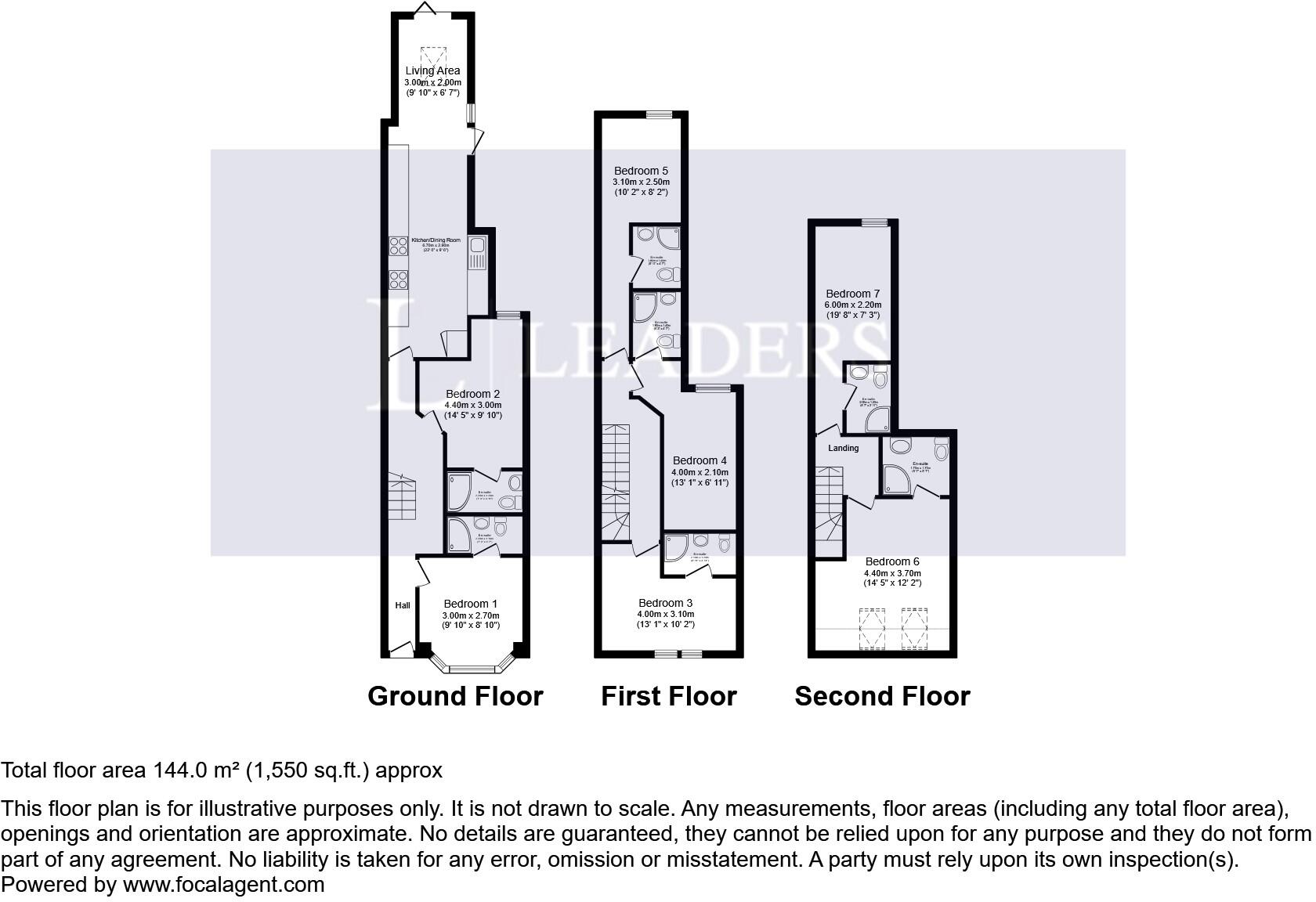 Queens Road, Portsmouth, Hampshire, PO2 floorplan