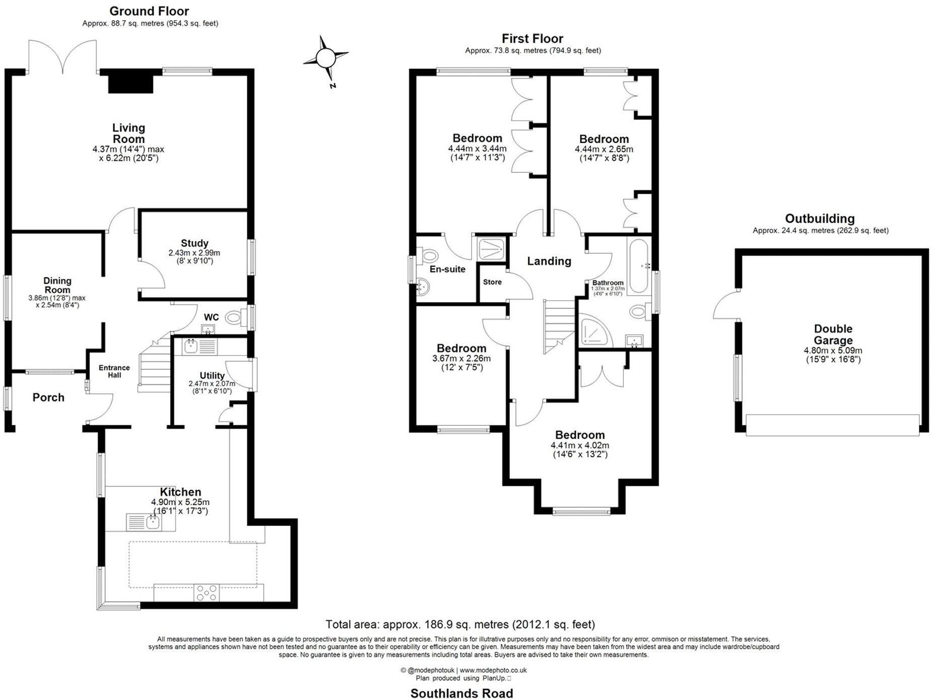 Southlands Road, Crays Hill, CM11 floorplan