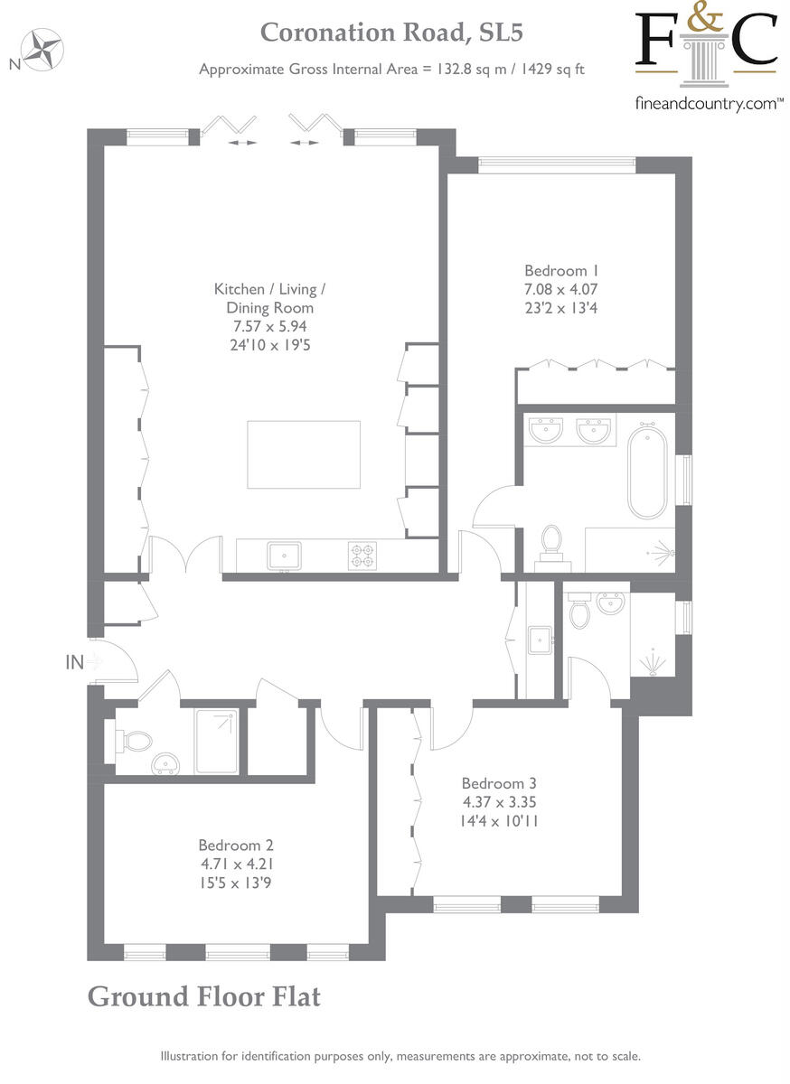 Coronation Road, Ascot, SL5 floorplan
