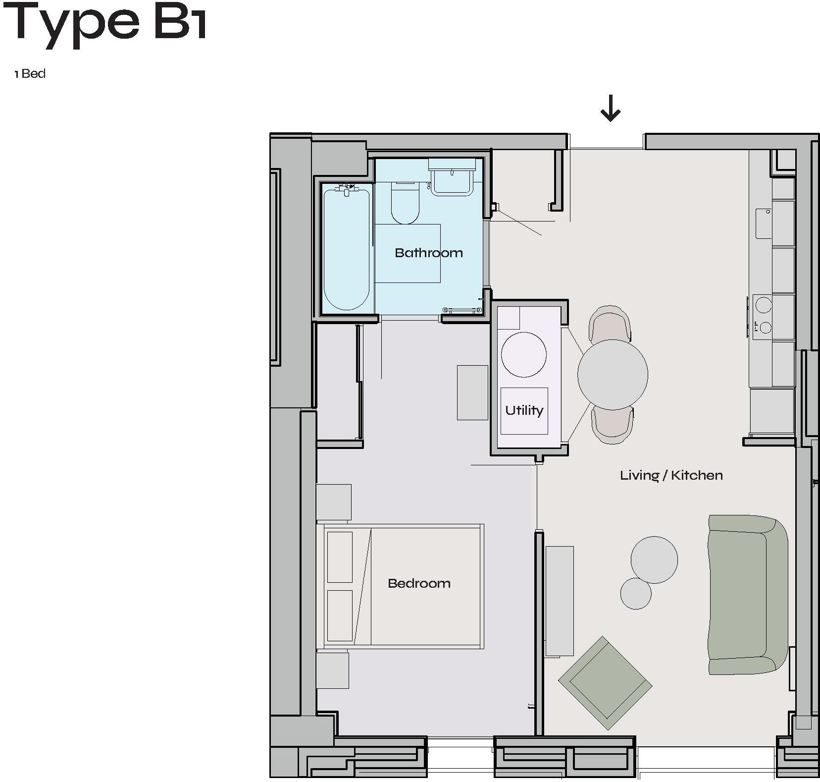 The Castings, Heyrod Street, Manchester floorplan