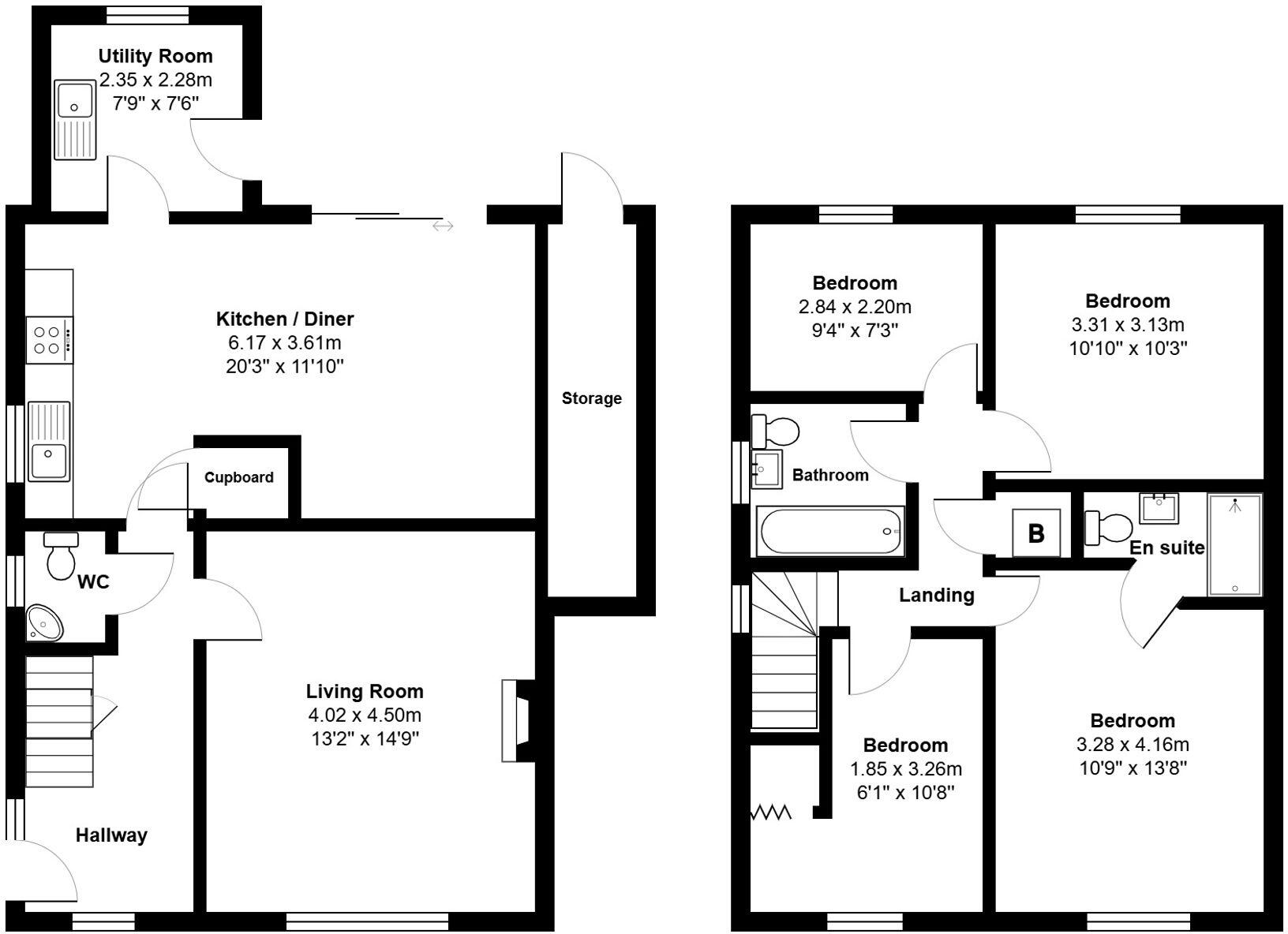 Manor Walk, Thornbury, BS35 floorplan