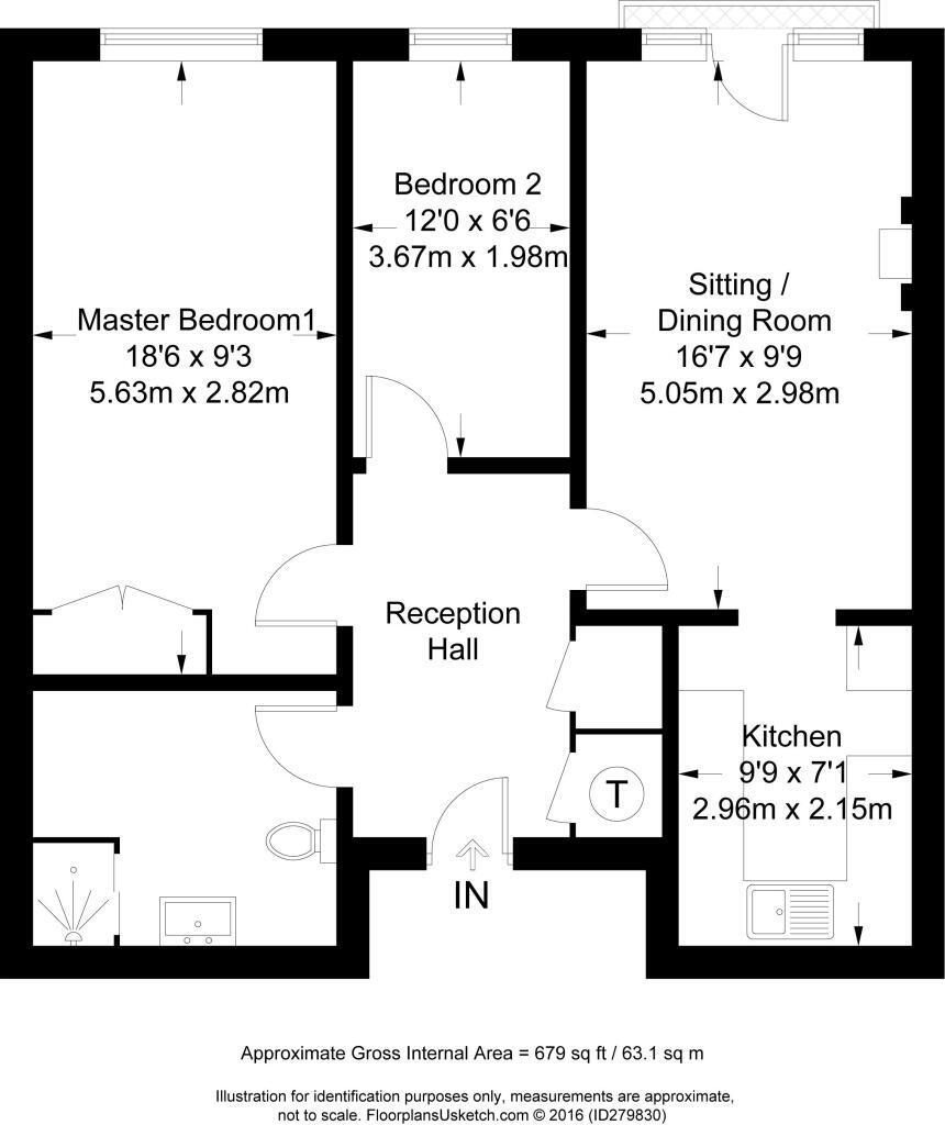 Mary Rose Mews, Adams Way, Alton, Hampshire, GU34 floorplan