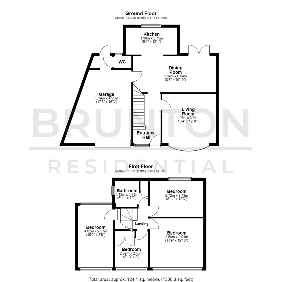 Halton Drive, Wideopen, NE13 floorplan