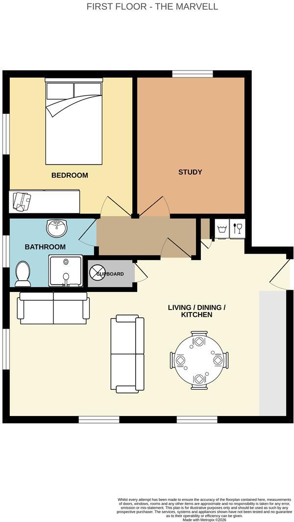 The Marvell, Chapter House, Hornsea floorplan