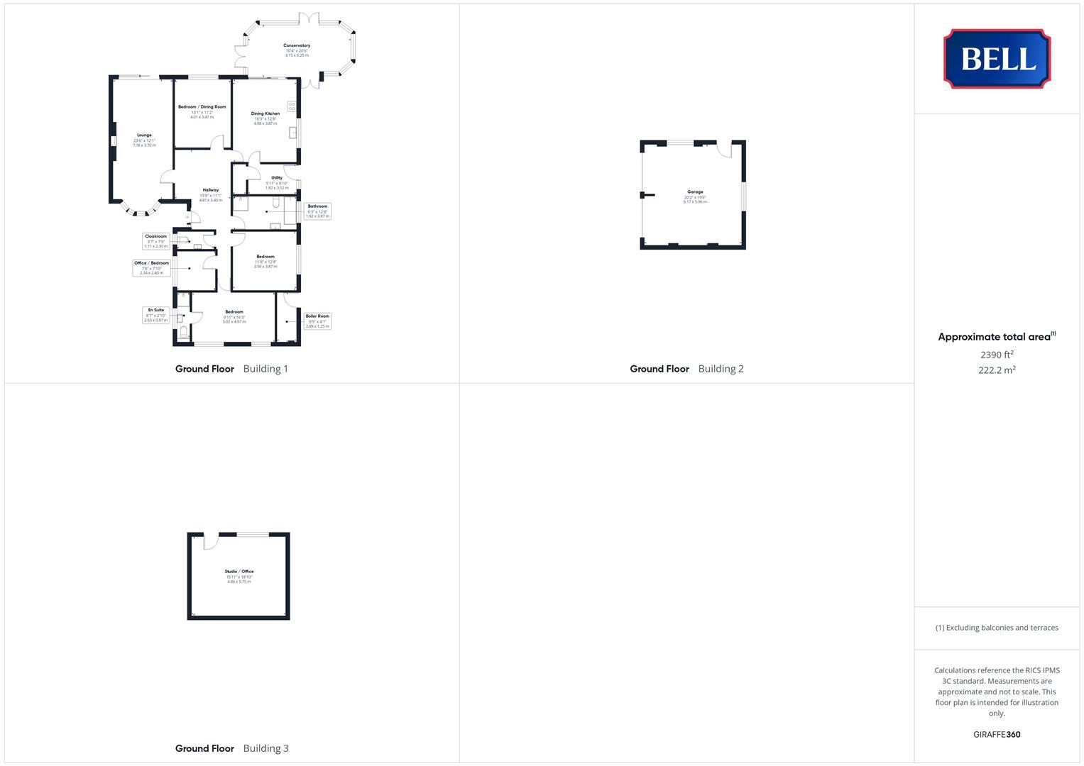 Westwood Lodge, 40 Halton Fenside, Halton Holegate, Spilsby floorplan