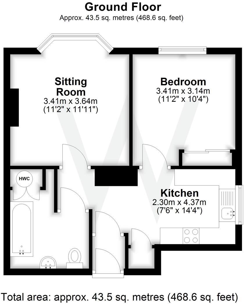 Churchfields Road, Salisbury floorplan