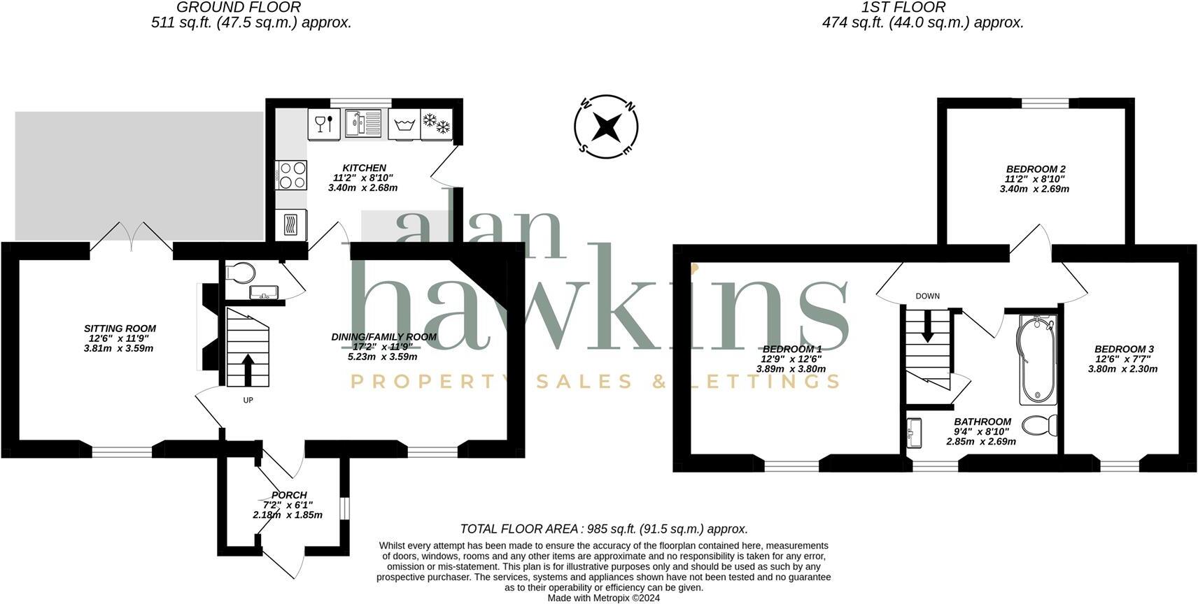 The Green, Lyneham SN15 floorplan