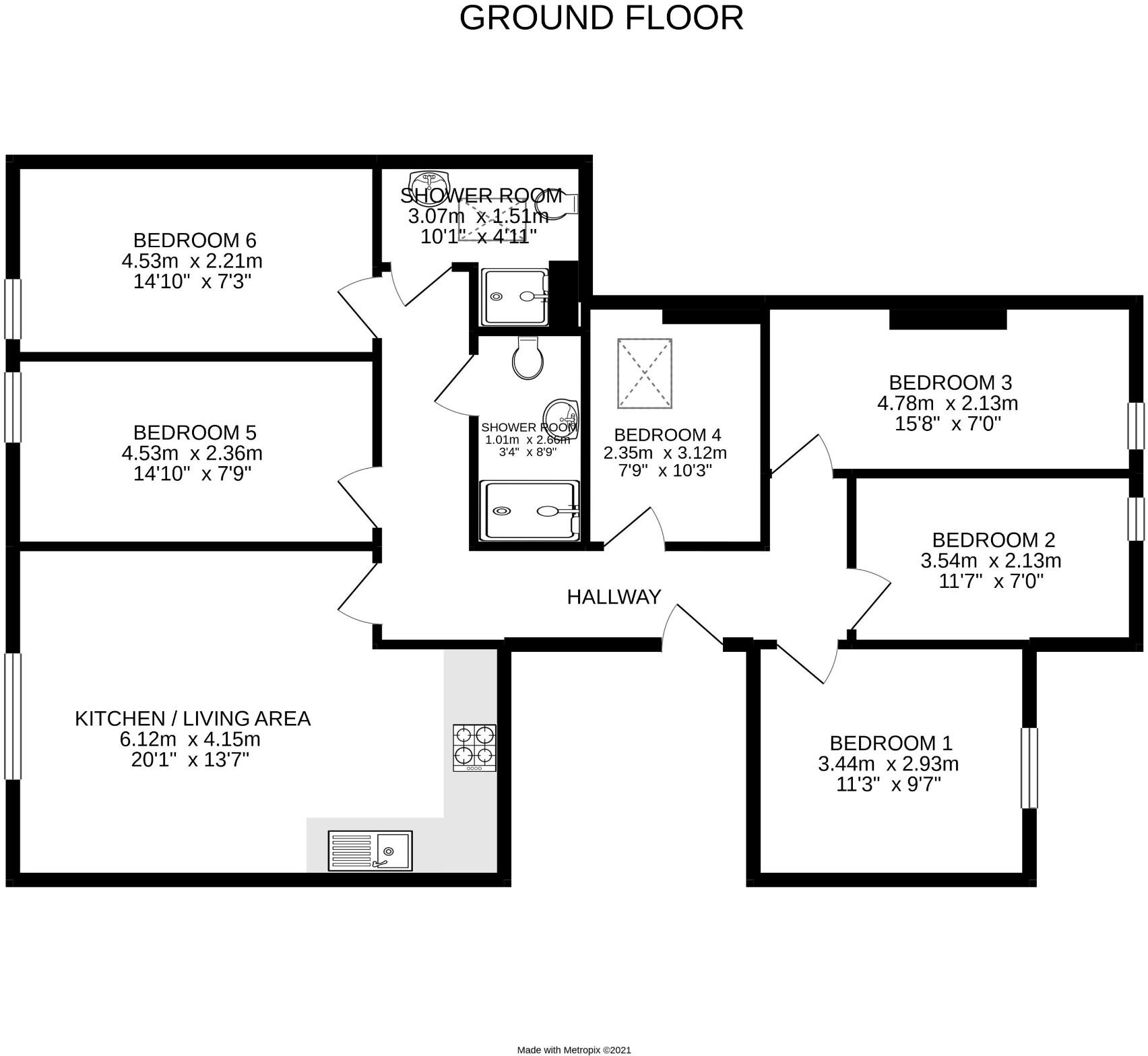 Eaton Crescent, Bristol, BS8 floorplan