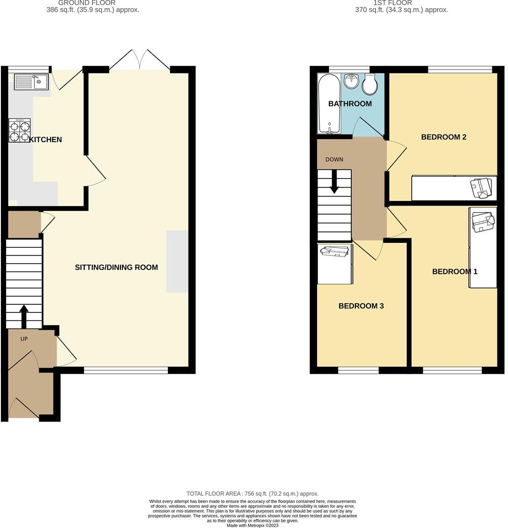 Swan Road, Hailsham, BN27 floorplan