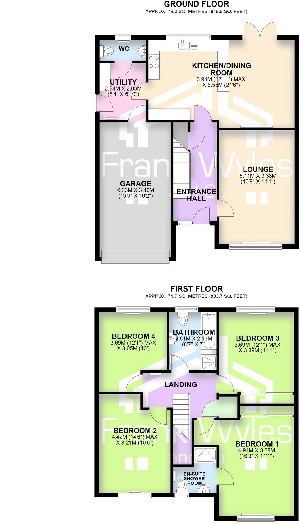 Ennerdale Avenue, Warton, Lancashire floorplan