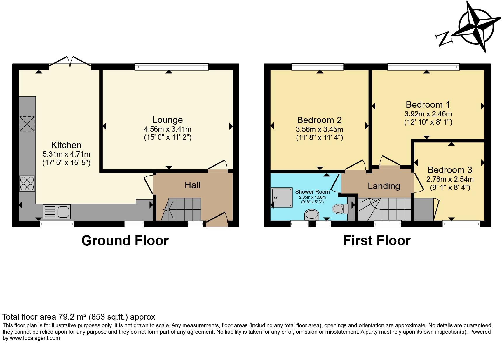 Barber Balk Road, Rotherham, S61 floorplan