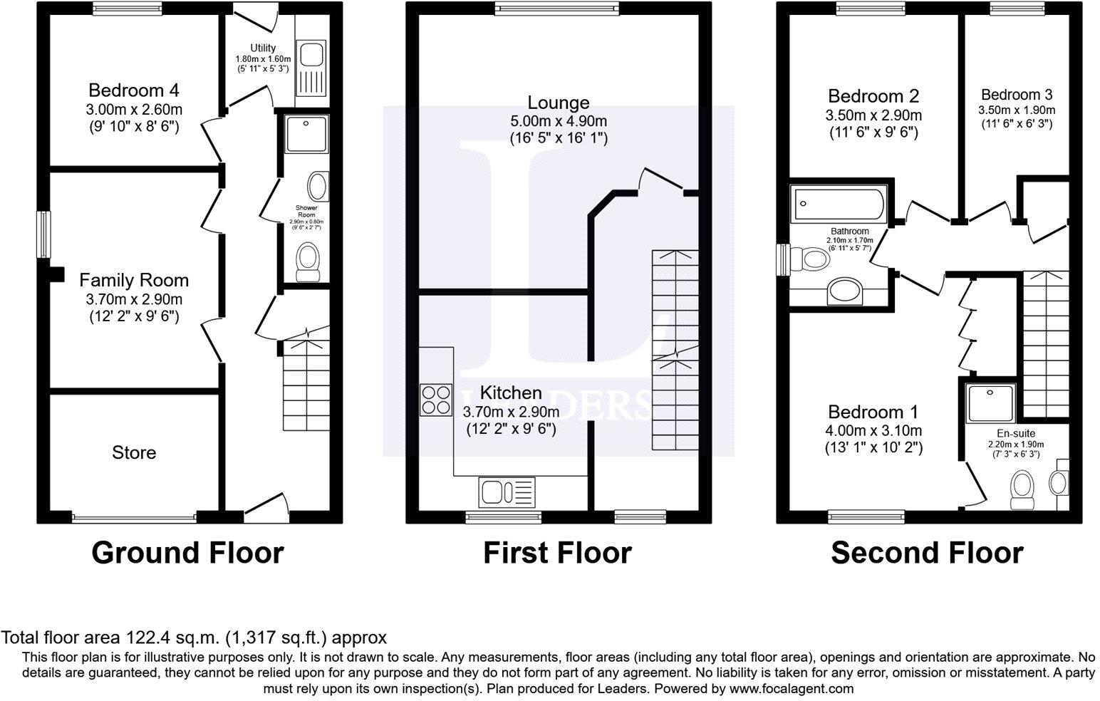 Stranding Street, Eastleigh, Hampshire floorplan